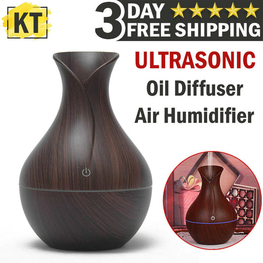 "Ultimate Aromatherapy Experience: 4-In-1 Essential Oil Diffuser, Humidifier, Air Purifier, and LED Light"